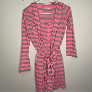 Victoria’s Secret Supermodels Essential Striped Pajama Set